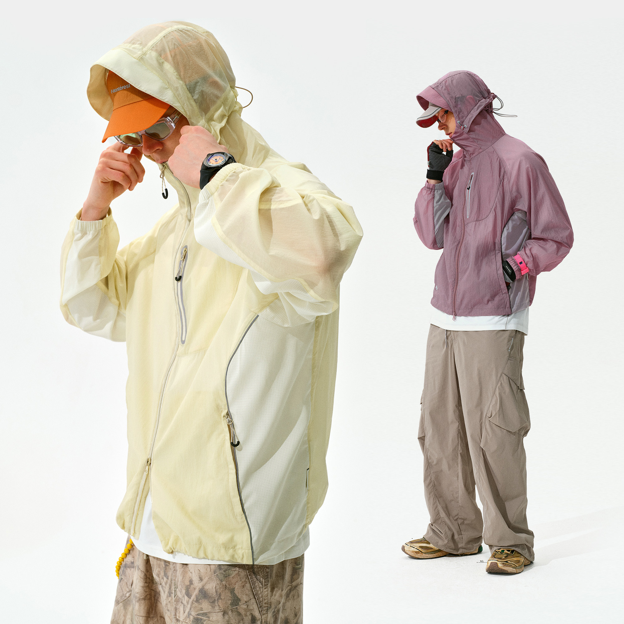 瞬时山野Monterest户外UPF50+山影防晒服外套凉感皮肤衣防晒衣男,淘宝优惠券,粉丝福利购,淘宝优惠卷