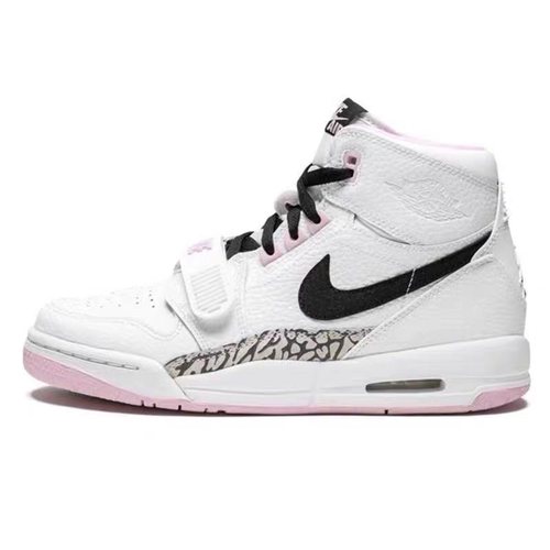 Air Jordan Legacy 312 AJ312 白粉 樱花粉高帮合体鞋 AT4040-106 - 图3