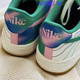 Nike AIR FORCE 1 white and green versatile low-top sports sneakers FJ7540-100