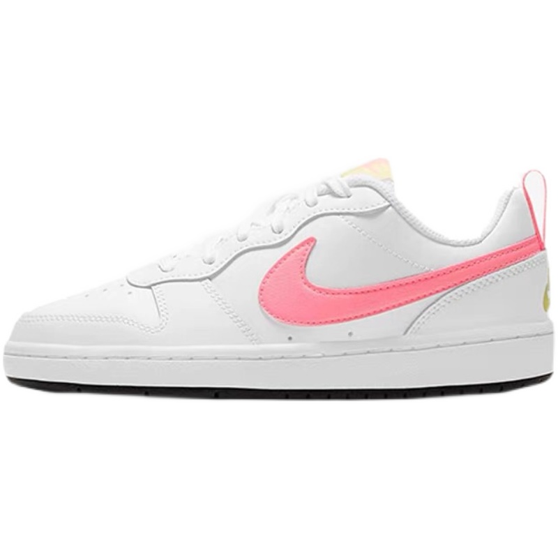 耐克Nike Court Borough Low2 白粉低帮女子休闲板鞋 BQ5448-108 - 图3