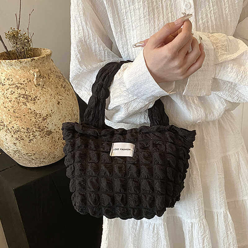 日系ins风小清新少女心手提包上班通勤水桶包女 大容量帆布包包女,淘宝优惠券,粉丝福利购,淘宝优惠卷