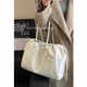 Mariya simple texture women's commuter tote bag