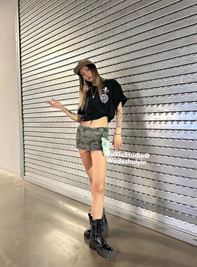 xiuxiustudio自主卡其色宝剑银扣刺绣平檐棒球帽货车帽潮男女