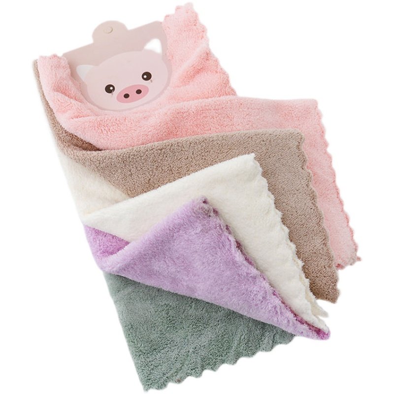 珊瑚绒口水巾儿童婴儿小毛巾柔软吸水宝宝洗脸手帕小方巾卡通洗澡,淘宝优惠券,粉丝福利购,淘宝优惠卷