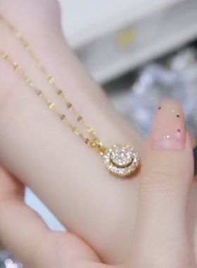 时来运转2023新款潮个性项链女