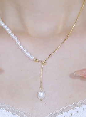 轻奢巴洛克淡水珍珠项链