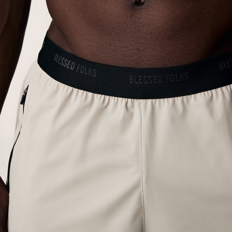 Blessed Folks25新款速干透气轻薄橡筋腰围弹力男女同款运动短裤,淘宝优惠券,粉丝福利购,淘宝优惠卷