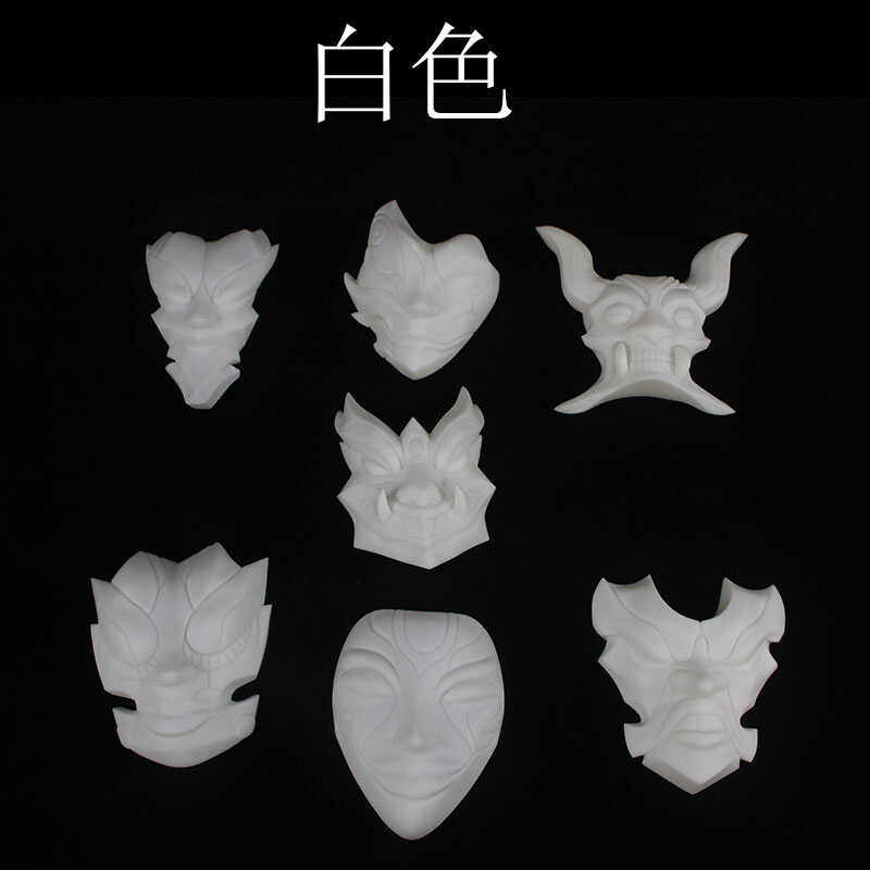 永恩腰间面具游戏英雄联盟cos永恩脸部装扮舞会古风装饰面具