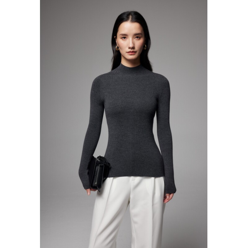 SOUL JUC亲肤舒适美丽诺羊毛衫冬无缝半高领修身气质加厚百搭毛衣,淘宝优惠券,粉丝福利购,淘宝优惠卷