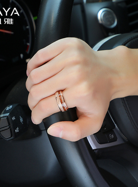 飒雅相思木戒指男士原创设计个性