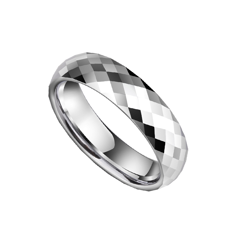 飒雅男女高级感情侣银色乌金戒指 飒雅戒指/指环