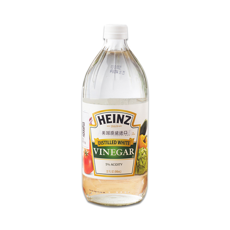 Heinz/亨氏白醋946ml食用无酒精白醋 white vinegar美国酿造食醋-图3