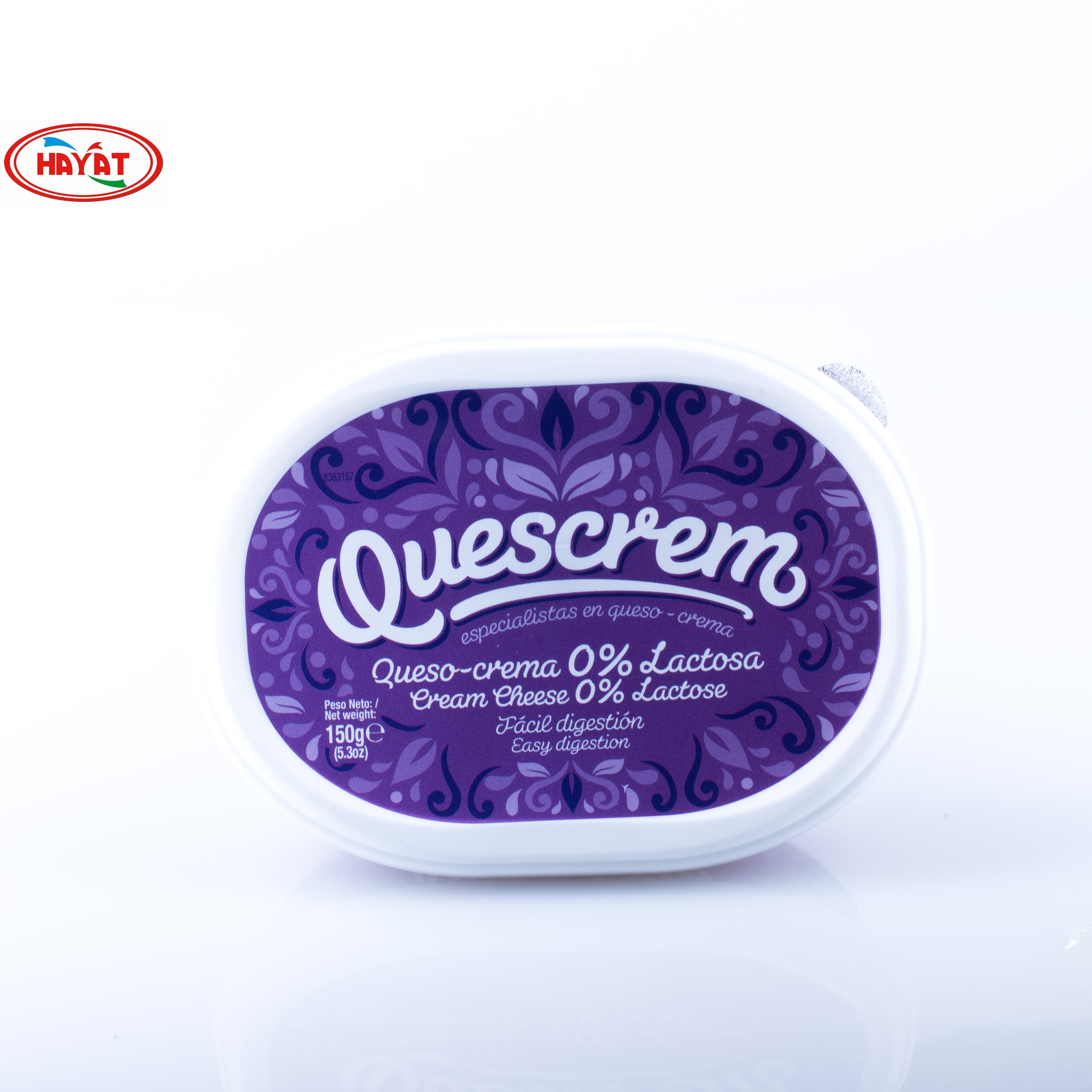 西班牙原装进口牧森无乳糖奶油奶酪0% lactose cream cheese 200g - 图1