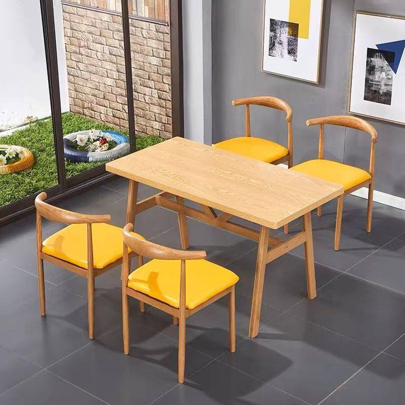 加固快餐桌椅面馆食堂排档早餐饭馆餐桌椅奶茶饭店小吃店商用桌椅,淘宝优惠券,粉丝福利购,淘宝优惠卷