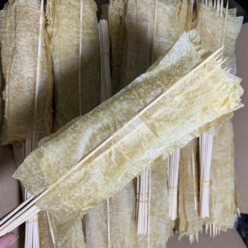 夺命烧烤豆皮商用20串一把豆皮涮串油炸铁板非本溪豆皮600串包邮-图2