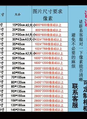 装饰画贴纸可定制简约