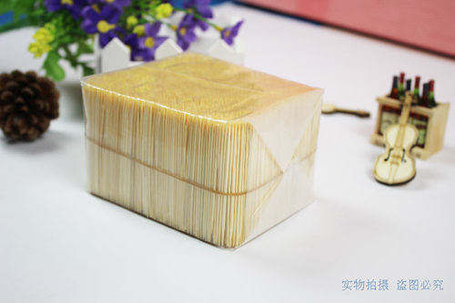 双单头牙签散装斤装牙签简装水果竹特细5600支装酒店饭店专用 - 图0