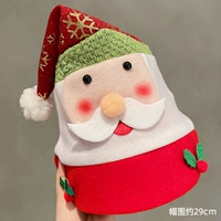 Румяна Санта -Клаус Рождественская шляпа