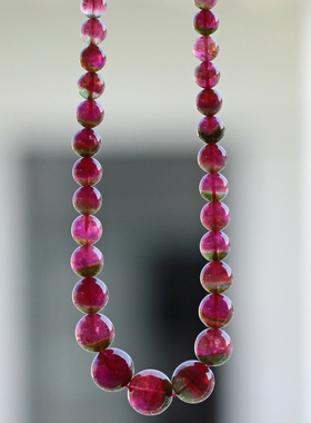 碧雅老矿西瓜塔链一物收藏