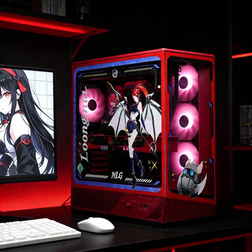 【林树推荐】MSI/微星限量版魔龙姬电脑主机98X3D台式机5070Ti/5080显卡DIY组装机可选270K/265KF三角洲游戏 - 图1