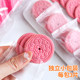 Pink cookie cake decorations individually packaged