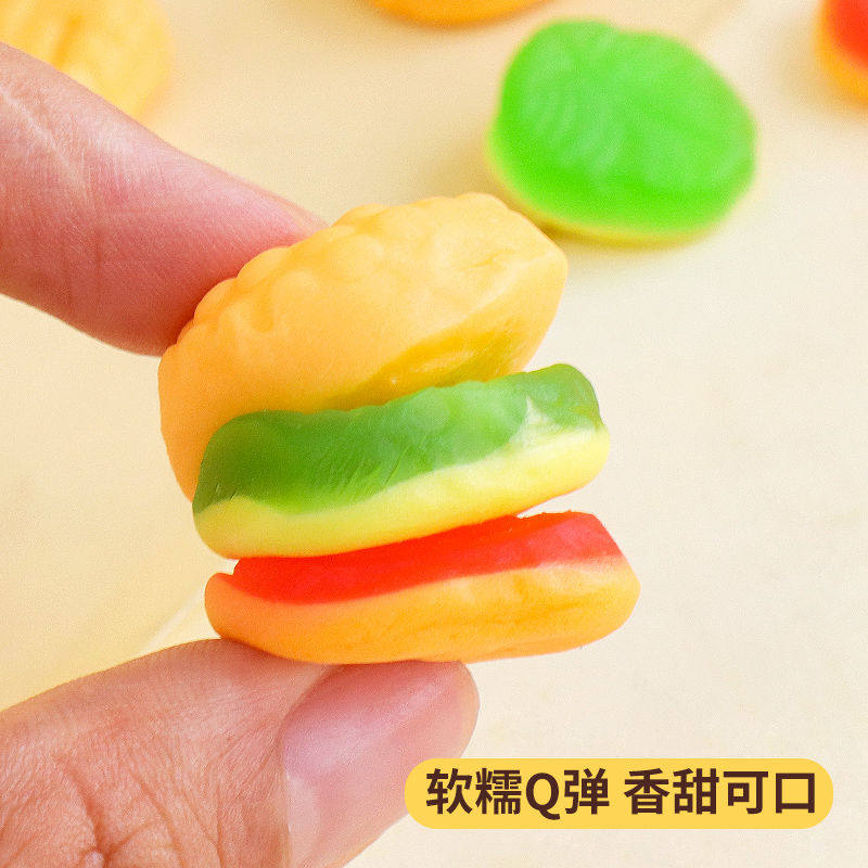 汉堡软糖蛋糕装饰摆件卡通橡皮糖冰淇淋儿童生日纸杯甜品烘焙点缀,淘宝优惠券,粉丝福利购,淘宝优惠卷