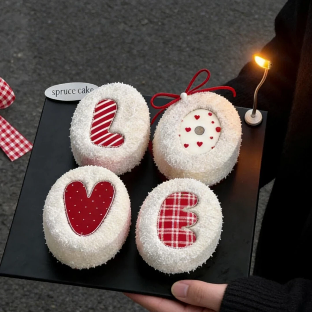 网红2026情人节蛋糕装饰love巧克力成品套装情侣纪念日甜品摆件,淘宝优惠券,粉丝福利购,淘宝优惠卷