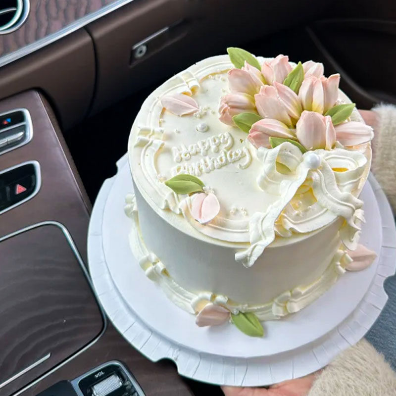 刮刀花蛋糕装饰摆件郁金香成品巧克力配件送妈妈女神生日烘焙点缀,淘宝优惠券,粉丝福利购,淘宝优惠卷