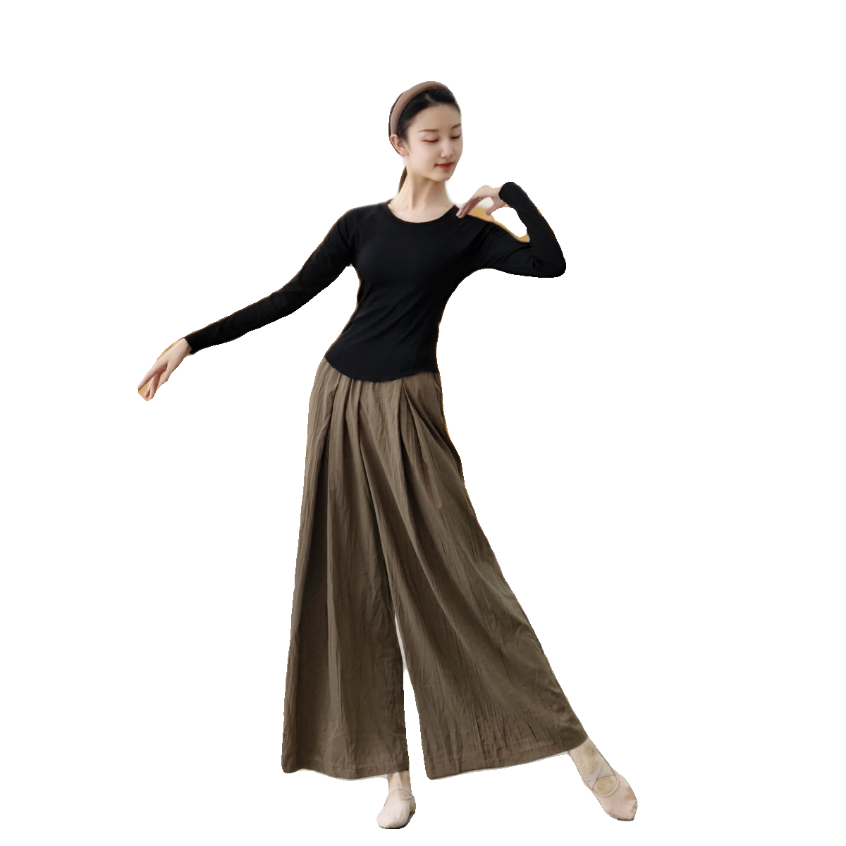 春夏现代舞蹈服古典中国舞成人练功服长袖舞蹈教师跳舞女芭蕾瑜伽