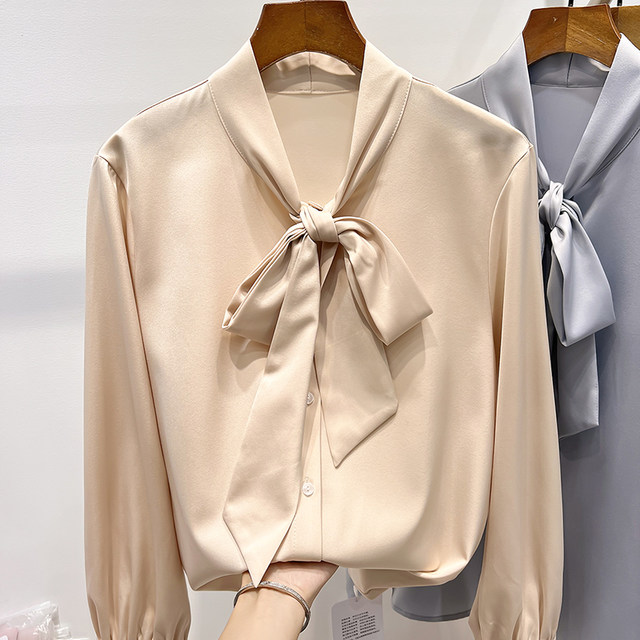 ເສື້ອຢືດ chiffon ສີແຂງແບບເກົາຫຼີ ໃໝ່ໆ ປະດັບດ້ວຍລູກໄມ້