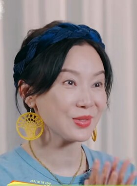 花少陈数同款丝绒麻花辫子蓝色发箍韩国东大门新款简约高颅顶头箍
