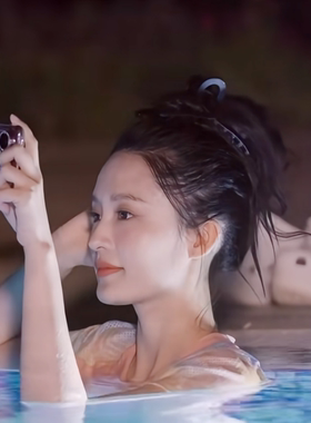花少李沁同款黑色大号发抓少女感简约韩版纯色交叉后脑勺盘发抓夹