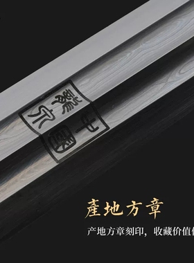 龙泉凯扬宝剑素装君子剑三角剑汉剑 战国剑花纹钢剑龙泉未开刃