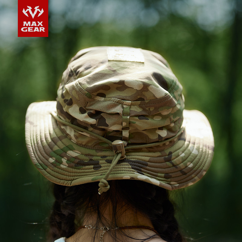 MAXGEAR鹖冠奔尼帽魔蝎迷彩 户外运动垂钓露营旅游BC风软顶渔夫帽,淘宝优惠券,粉丝福利购,淘宝优惠卷