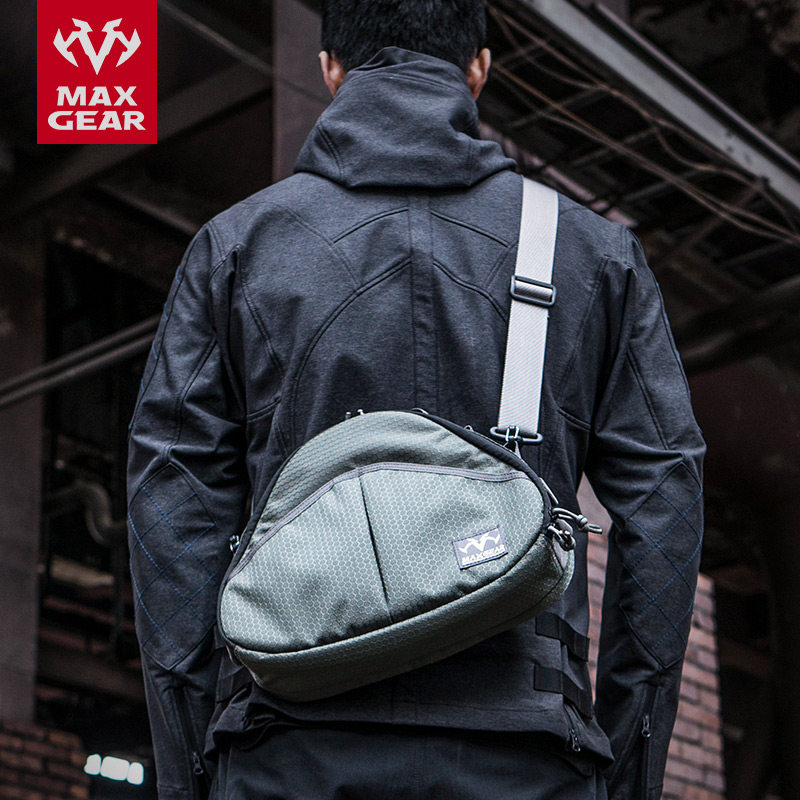 MAXGEAR三叶虫单肩包 男休闲斜挎军迷尼龙防泼水单肩斜跨包,淘宝优惠券,粉丝福利购,淘宝优惠卷