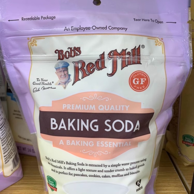 美国进口鲍勃无麸质小苏打粉食用454gBob's Red Mill Baking Soda-图1