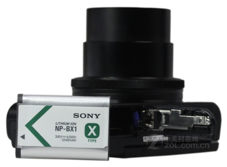 索尼DSCWX500 WX300 WX350 WX700照相机电池+充电器+数据线NP-BX1 - 图0