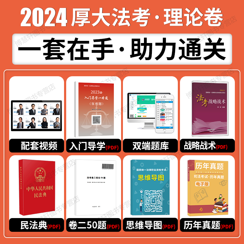 厚大法考2024向高甲刑诉理论卷司法考试2024全套教材刑诉向高甲法考教材法考2024全套资料钟秀勇民法柏浪涛刑法鄢梦萱商经杨帆三国-图0