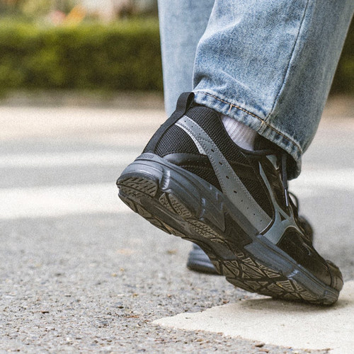 Mizuno/美津浓SPEED轻量减震复古厚底老爹鞋透气跑步鞋 D1GH2230 - 图0