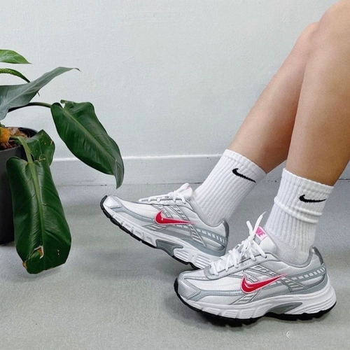 Nike, металлическая серебряная спортивная обувь подходит для мужчин и женщин