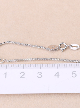 珍珠吊坠配件 s925纯银肖邦链 y字套链 diy吊坠项坠手工配件饰品