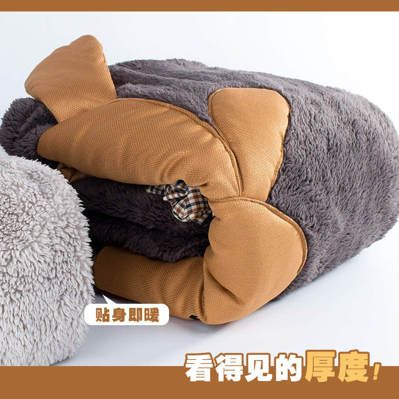 大布熊秋冬款保暖套装珊瑚绒睡衣 黛梦思睡衣/家居服套装