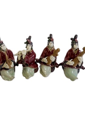 中国风古代精品人物七女古典造景