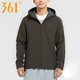 361 Sports Jacket Hooded Warm Windproof Jacket