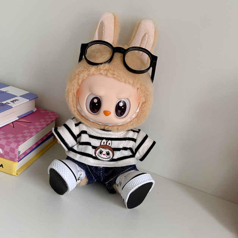 适合labubu挂件的连帽外套卫衣套装盲盒拉布布坐坐派对T恤牛仔裤,淘宝优惠券,粉丝福利购,淘宝优惠卷