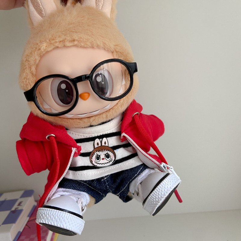 适合labubu挂件的连帽外套卫衣套装盲盒拉布布坐坐派对T恤牛仔裤,淘宝优惠券,粉丝福利购,淘宝优惠卷