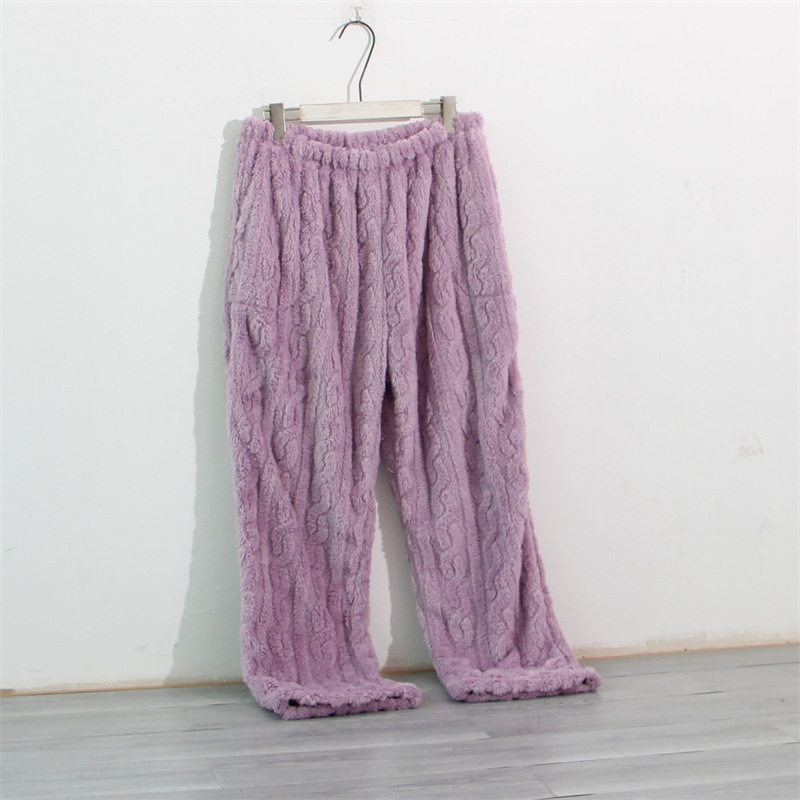 300-350斤加厚超肥直筒睡裤胖妈中年高腰法兰绒男女同款家居裤子,淘宝优惠券,粉丝福利购,淘宝优惠卷