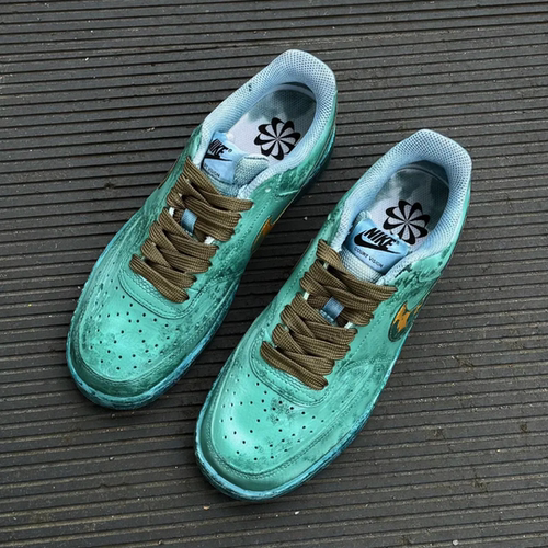 球鞋定制 Nike Court Vision 搜神记青铜器图腾国风低帮男女板鞋 - 图0