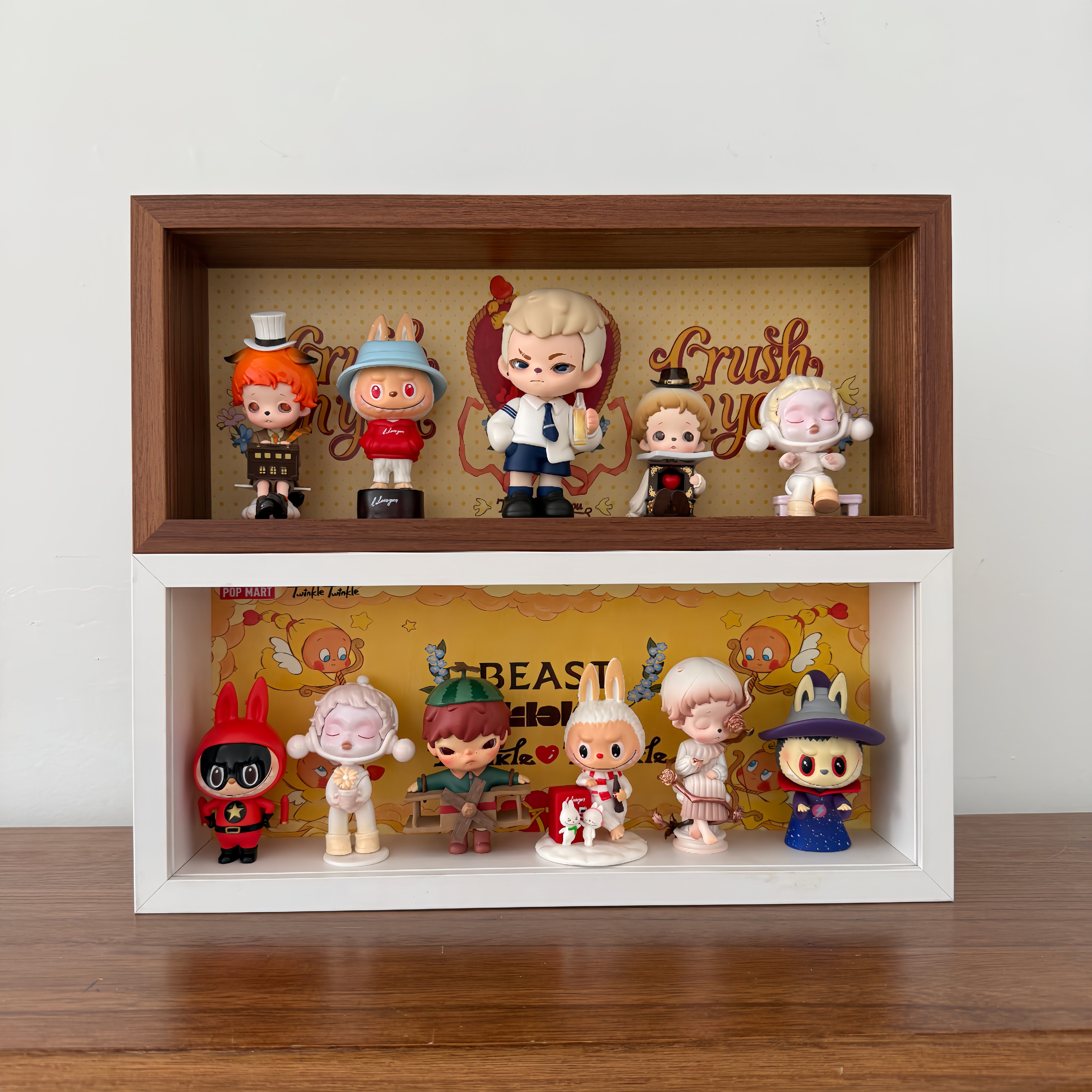 抽拉玻璃泡泡玛特星星人5代怦然星动盲盒收纳盒展示柜防尘框展示,淘宝优惠券,粉丝福利购,淘宝优惠卷