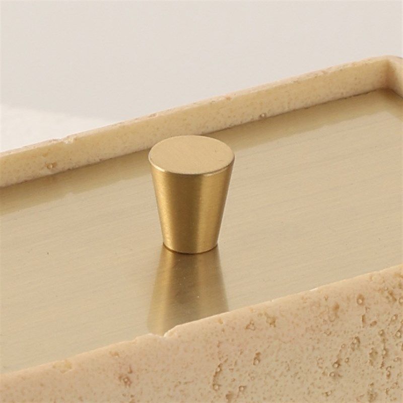 侘寂风棉签盒牙签盒双格轻奢高级家用高档创意多功U能牙线盒收纳,淘宝优惠券,粉丝福利购,淘宝优惠卷